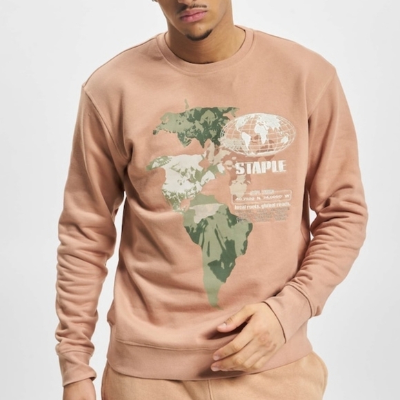 Staple Peachtree Crewneck Sweatshirt M - Picture 1 of 9